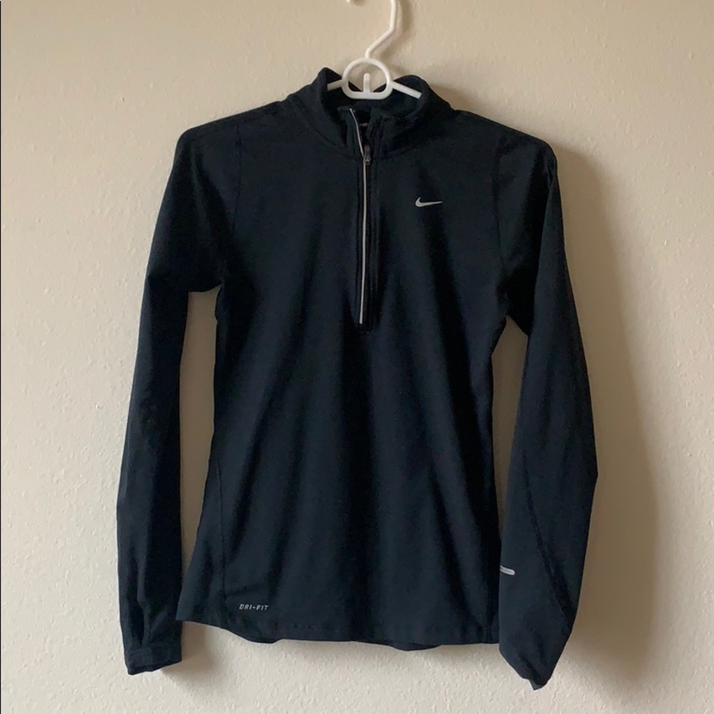 Black Nike Running Dri-Fit Long Sleeve